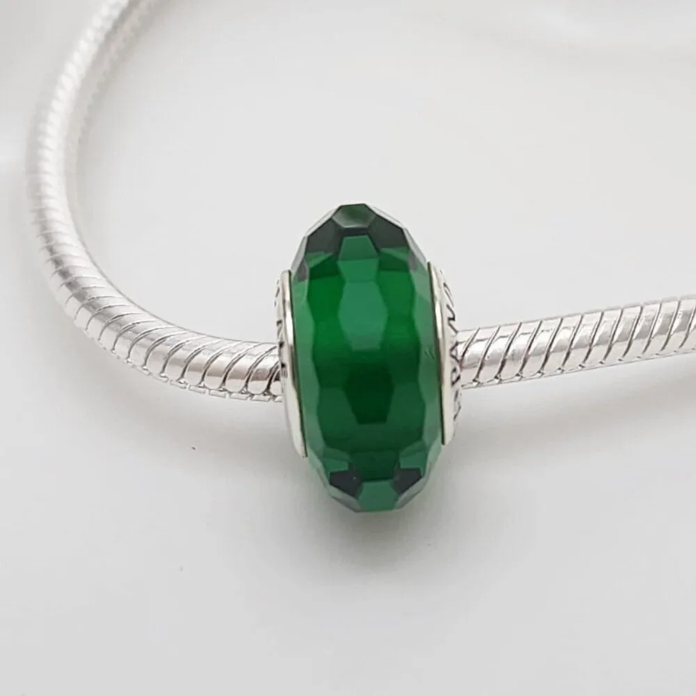 Pandora Green Murano Glass Bead Charm